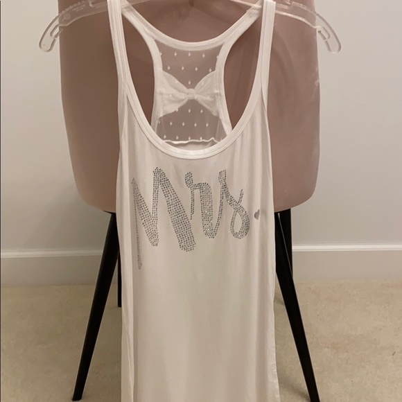 Victoria’s Secret “Mrs.” Bling Tank Top - Picture 2 of 4